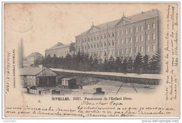 17123g PENSIONNAT De L'ENFANT JESUS - Chemin De Fer - Nivelles - 1900 - Nivelles