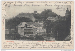 21951g POSTE - ABBAYE - POST- Und ABTEIGEBÄUDE - Malmedy - 1902 - Malmedy