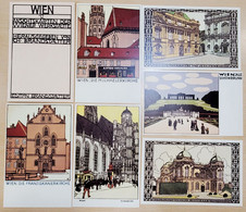 12 Cartes Wiener Werkstaette Brandstatter Edition + Fascicule - Tirage Moderne 1983 - Wiener Werkstätten