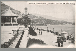 CPA Monaco - Monte Carlo - Les Terrasses - Vue Sur Le Cap Martin - Les Terrasses