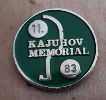 Table Tennis Tournament 11. Kajuhov Memorial  1983 Slovenia Pin Badge - Tennis De Table