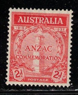 AUSTRALIA Scott # 150 MH - ANZAC Issue - Ongebruikt