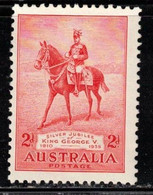AUSTRALIA Scott # 152 MH - KGV Silver Jubilee - Neufs