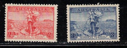 AUSTRALIA Scott # 157-8 MH - Australia To Tasmania Cable - Mint Stamps