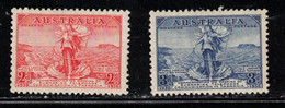 AUSTRALIA Scott # 157-8 MH - Australia To Tasmania Cable - Neufs