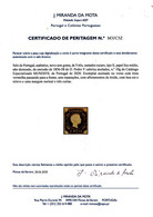 !										■■■■■ds■■ Portugal 1856 AF#10g (*) K.Pedro Curled Hair 5 Réis DIE II CERTIFIED (x2600) - Neufs