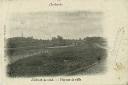 Harelbeke, écrit Harlebeke, Vue Sur La Ville, Zicht Op De Staat - Harelbeke