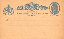 Ac6703 - AUSTRALIA Queensland - POSTAL HISTORY -  STATIONERY  CARD - HG # 5 - Cartas & Documentos