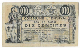 Noodgeld 0.10 Cent Ensival - Sonstige & Ohne Zuordnung