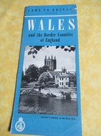 Come To Britain /WALES And The Border Counties Of England / Loxley Brothers/1945-1950     PGC509 - Dépliants Turistici