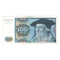 Billet, République Fédérale Allemande, 100 Deutsche Mark, 1980, 1980-01-02 - 100 Deutsche Mark