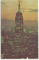 Empire State Building At Sunset - New York City - (USA) - 1972 - Empire State Building