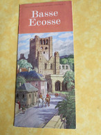 Prospectus Touristique/Visitez La Grande Bretagne/Brochure Régionale N°9 /BASSE ECOSSE /en Français/1954          PGC517 - Dépliants Turistici