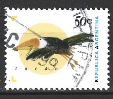 ARGENTINE. N°1880 Oblitéré De 1995. Toucan. - Gebraucht