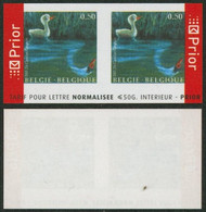 Non Dentelé (2005) -  Carnet De Timbres Poste : N°3455/3455a En Paire ND - Autres & Non Classés