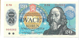 Tchécoslovaquie : 20 Korun 1988 N°900262 Occasion AO73.03 - Tschechoslowakei