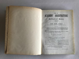 ACADEMY ARCHITECTURE & Architectural Review - Vol 21 & 22 - 1902 - Alexander KOCH - Architecture