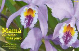 Lote PEP517, Cuba, 2014, Entero Postal, Postal Stationary,  Flower, Orchid Postcard, Mother's Day, 1/40, Postcard - Cartes-maximum