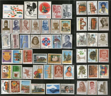 India 1987 Complete Year Pack / Set / Collection Total 56 Stamps (No Missing) MNH As Per Scan - Volledig Jaar