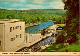 Scotland Perthshire Faskally Dam The Fish Ladder - Perthshire