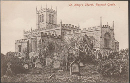 St Mary's Church, Barnard Castle, Durham, C.1910 - Postcard - Altri & Non Classificati