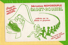 2 BUVARDS &; Blotting Paper  : Cadet Roussel Chaussures Novosouple Vert Et Rouge - Chaussures