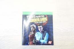 MICROSOFT XBOX ONE : MANUAL : TALES FROM THE BORDERLANDS A TELLTALE GAMES SERIES - Literatura E Instrucciones