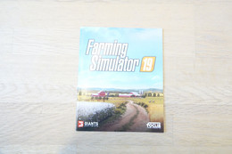 SONY PLAYSTATION FOUR PS4 : MANUAL : FARMING SIMULATOR 19 - Literature & Instructions