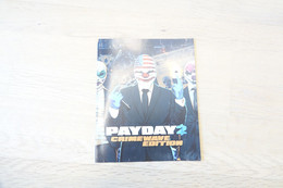 SONY PLAYSTATION FOUR PS4 : MANUAL : PAYDAY 2 CRIMEWAVE EDITION - Literatur Und Anleitungen