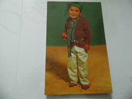 Cartolina "NAVAJO INDIAN BOY" - Amérique