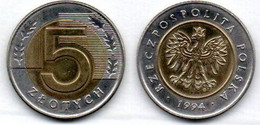 MA 19209 /  Pologne - Poland - Polen 5 Zlotych 1994 TTB - Pologne