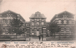 BELGIQUE - Hannut - Ecole Communale - Edit Dubois Graindor - Carte Postale Ancienne - Hannut