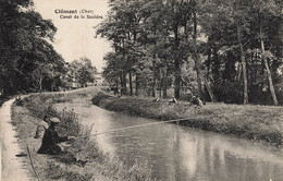 Clémont * Le Canal De La Sauldre * Pêche à La Ligne Pêcheur - Clémont