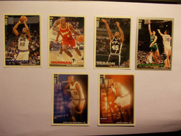 6 X Collector's Choice 223 / 226 / 254 / 262 / 300 / 304 - Trading Cards NBA - 1995 - Hologram Cards - 1990-1999