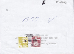 Denmark Regning Manglende Porto Bill TAXE Postage Due USA Line Cds. THYHOLM POSTEKSP. 1994 Postsag (2 Scans) - Brieven En Documenten