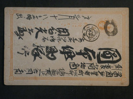 BN12  JAPON BELLE CARTE 1910  ++AFFRANCH.INTERESSANT+++ - Other & Unclassified