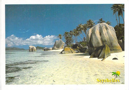 Afrique SEYCHELLES Anse Source D'Argent  La Digue   (Timbre Stamp SEYCHELLES Vanilla ) *PRIX FIXE - Seychelles