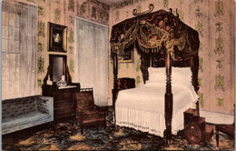 Tennessee Nashville The Hermitage Bedroom Of General Andrew Jackson Handcolored Albertype - Nashville