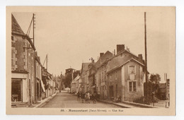 79 DEUX SEVRES - MONCOUTANT Une Rue - Moncoutant