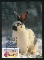 MACAU MACAO (2023) Ano Lunar Do Coelho / Lunar Year Of The Rabbit / Año Del Conejo - Nagler ATM - Carte Maximum Card - Cartoline Maximum