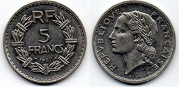 MA 19405 / 5 Francs 1937 TTB - 5 Francs