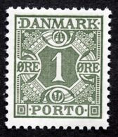 Denmark Portomarke Postage Due 1934 Minr. 25  MNH (**)  ( Lot  B 602 ) - Postage Due