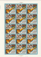 UdSSR 1979 MiNr.4889 - 4890 Bogen Komplett ** Postfrisch Orbitalkomplex Sojus 32 - Saljut 6- Sojus 24 ( Bg. 8 ) - Full Sheets