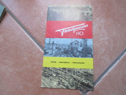 FLEISCHMANN Ferrovie Elettriche In Miniature Depliant Pubblicitario HO - Material Und Zubehör