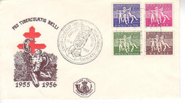 FDI 'First Day Issue' 979-982 Série Incomplète - 1951-1960