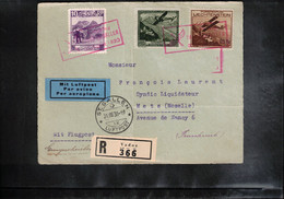 Liechtenstein 1930 1.Postflug Vaduz - St. Gallen Only Front Part Of The Letter - Poste Aérienne