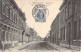 BELGIQUE - POPERINGHE - Yperstraat - Rue D'Ypres - Carte Postale Ancienne - Poperinge
