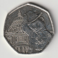 GREAT BRITAIN 2019: 50 Pence, Paddington - 50 Pence