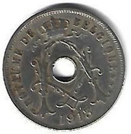 Belguim 25 Centimes 1913 Dutch   Vf - 25 Cents