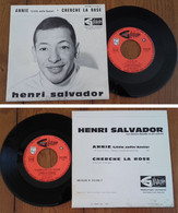 RARE French SP 45t RPM BIEM (7") HENRI SALVADOR «Annie» (12-1963) - Ediciones De Colección